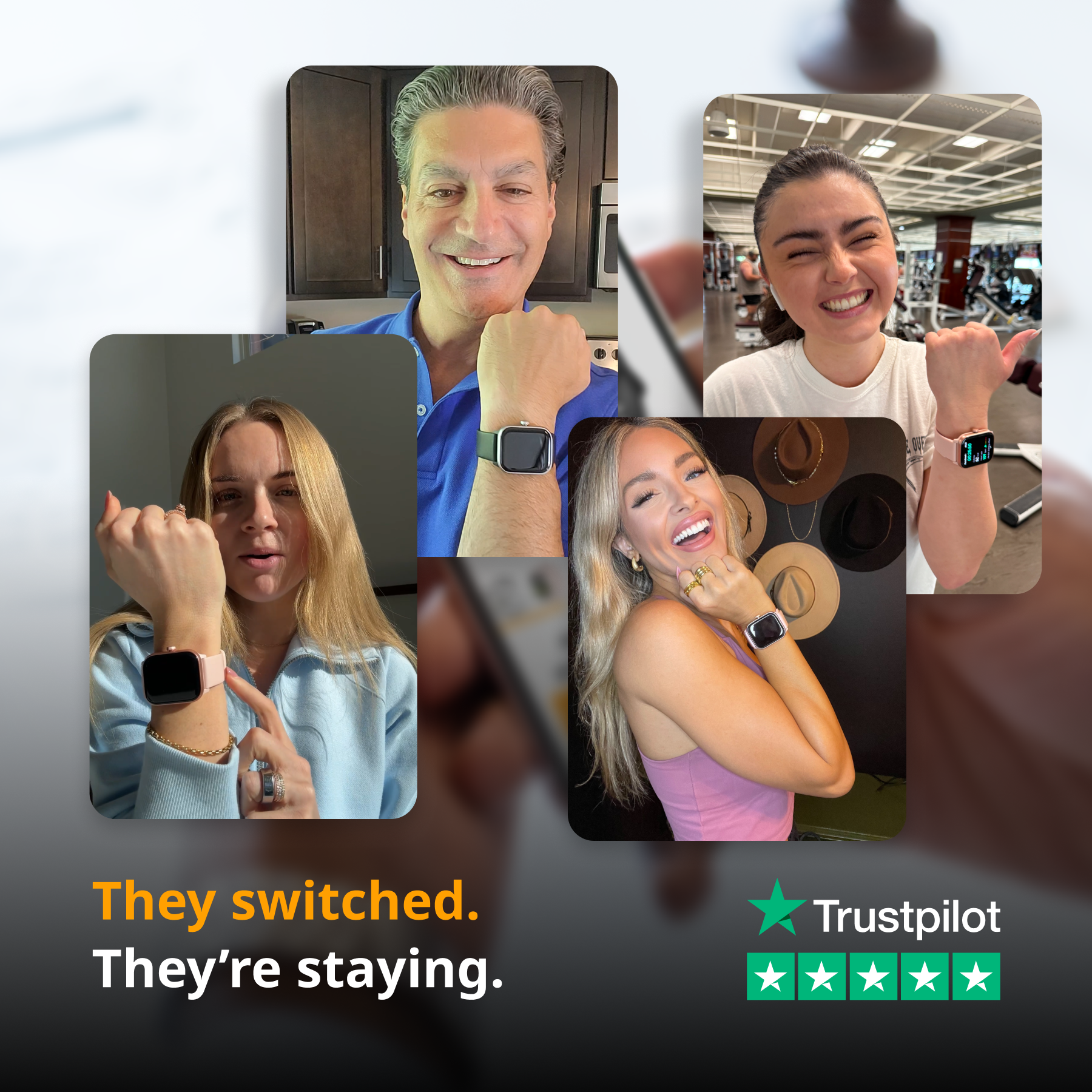 Health Smartwatch 4 Travel Ready Bundle