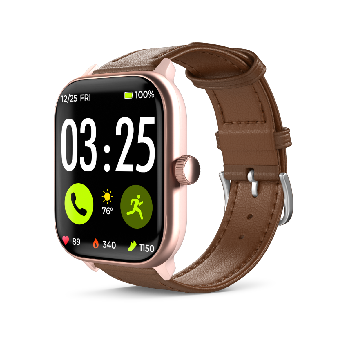 Leather Band for Health Smartwatch 4