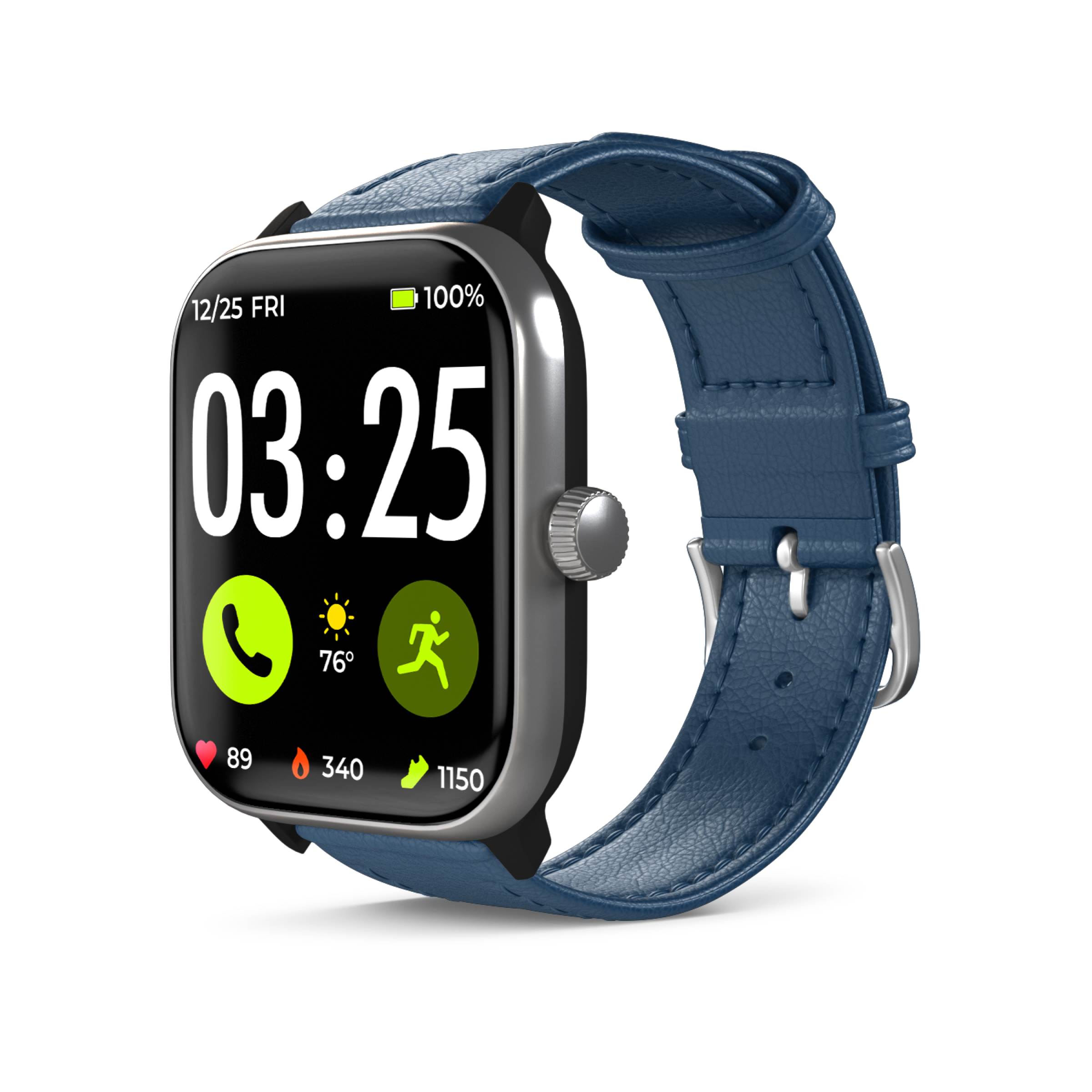 Leather Band for Health Smartwatch 4