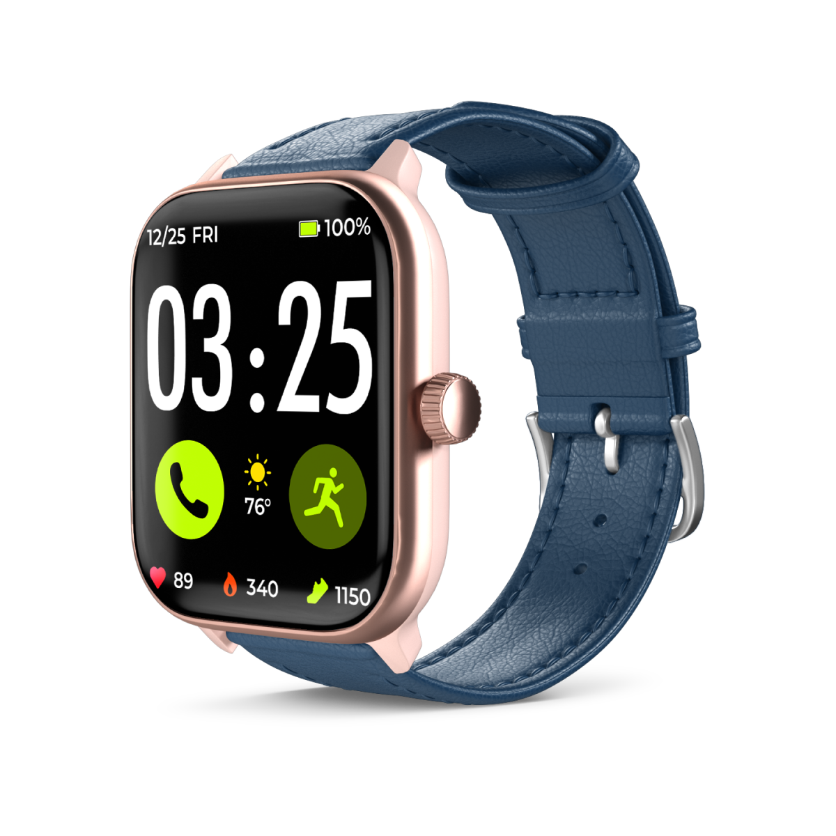 Leather Band for Health Smartwatch 4