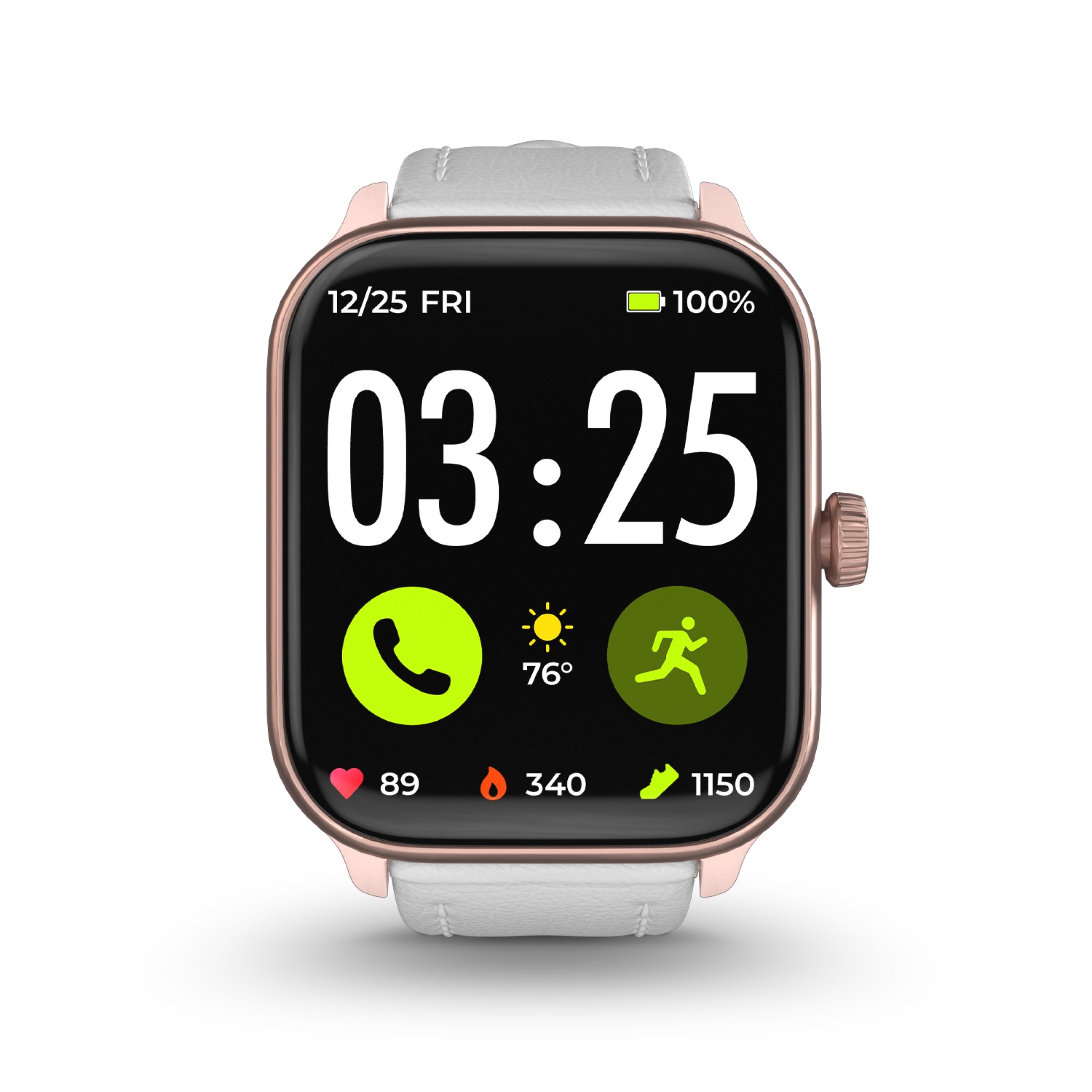 Leather Band for Health Smartwatch 4