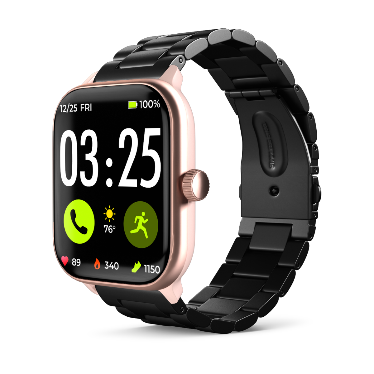 Stainless Steel Band for Health Smartwatch 4