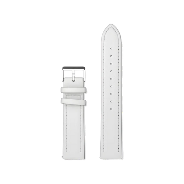 White Leather Band for Health Smartwatch 3