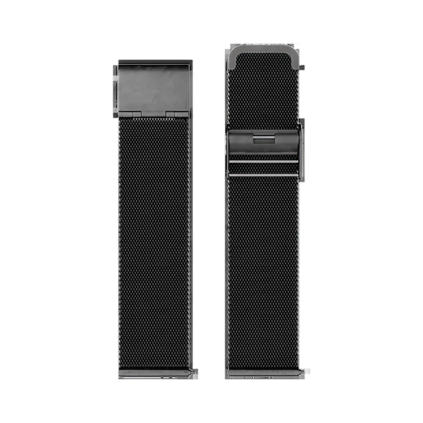Black Stainless Steel Band for Health Smartwatch 3