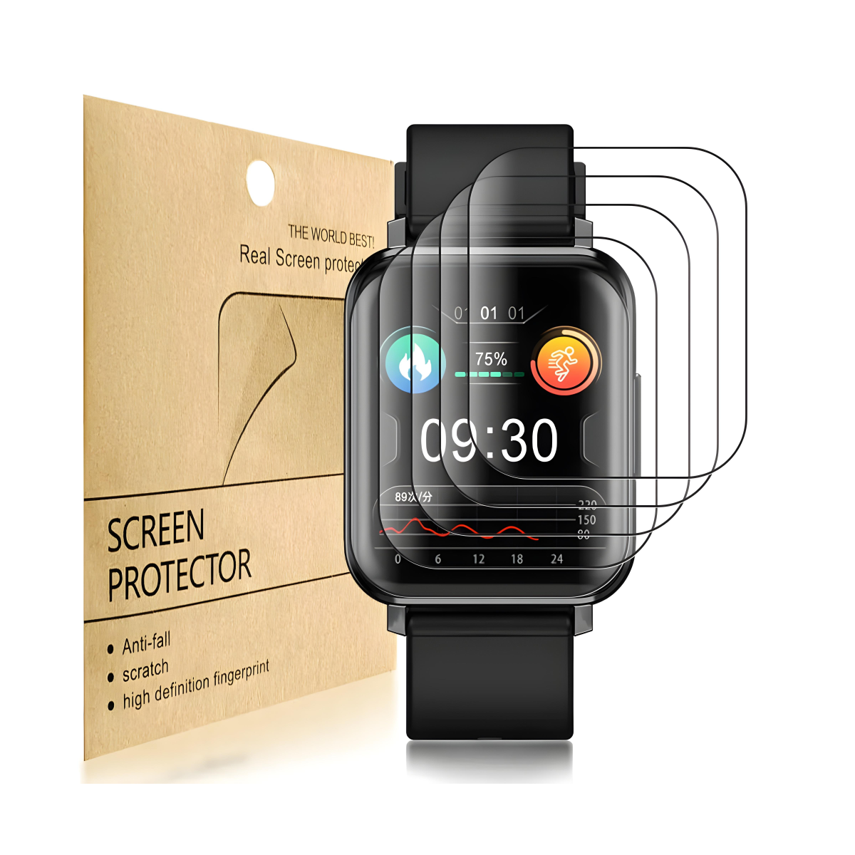 Smart Watch Screen Guard Protector Para Watch Screen Protector