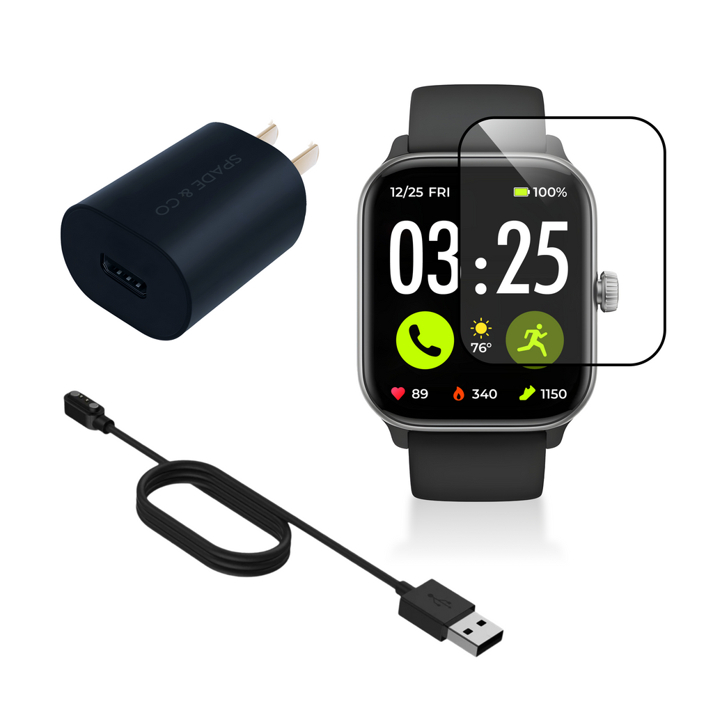Power & Protect Bundle for Health Smartwatch 4 – Spade & Co