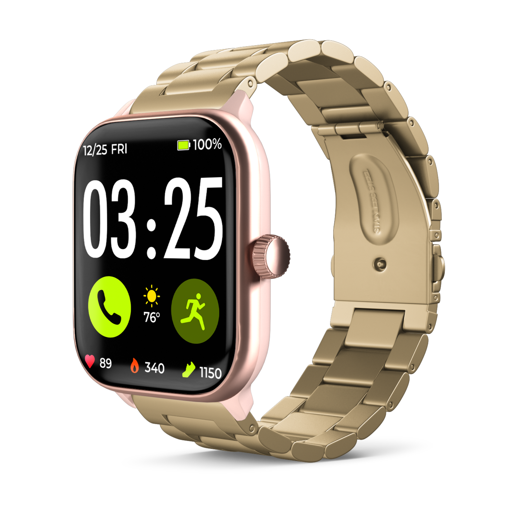 Stainless Steel Band for Health Smartwatch 4