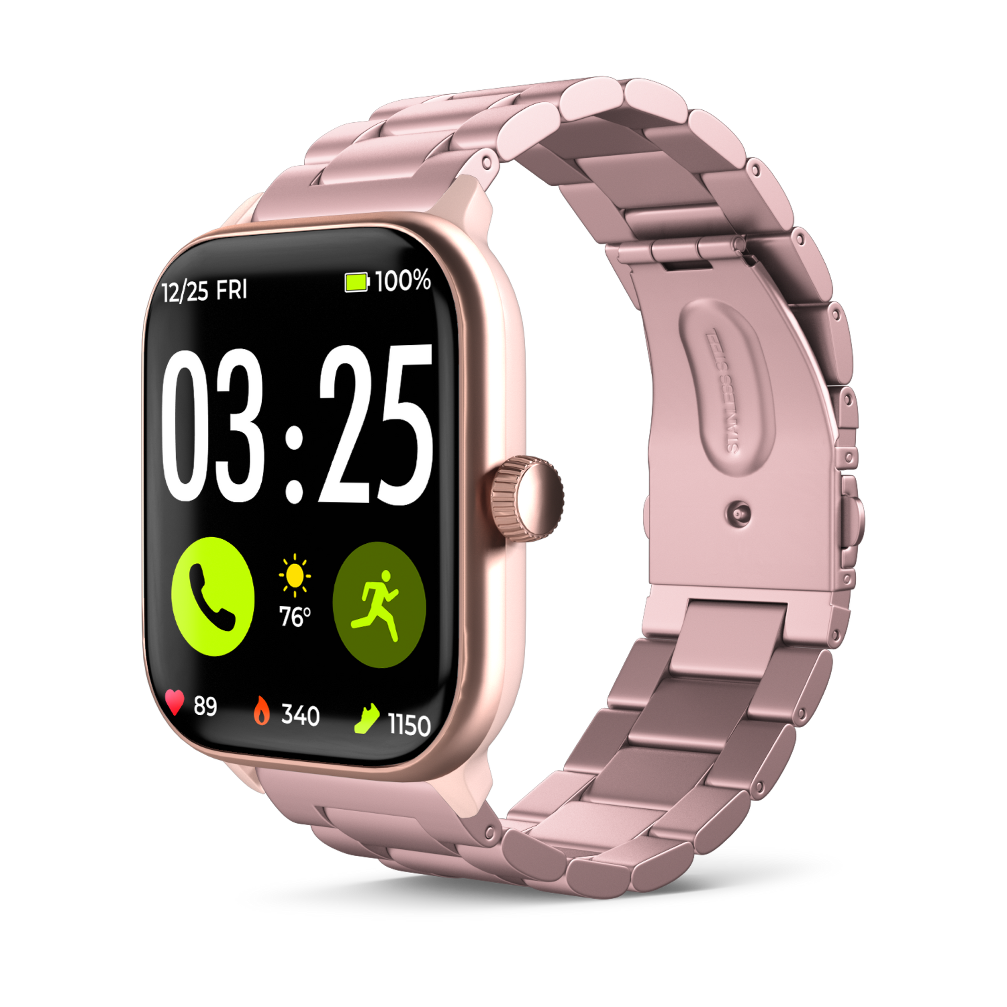 Stainless Steel Band for Health Smartwatch 4