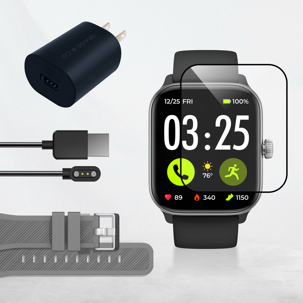 Health Smartwatch 4 Travel Ready Bundle – Spade & Co