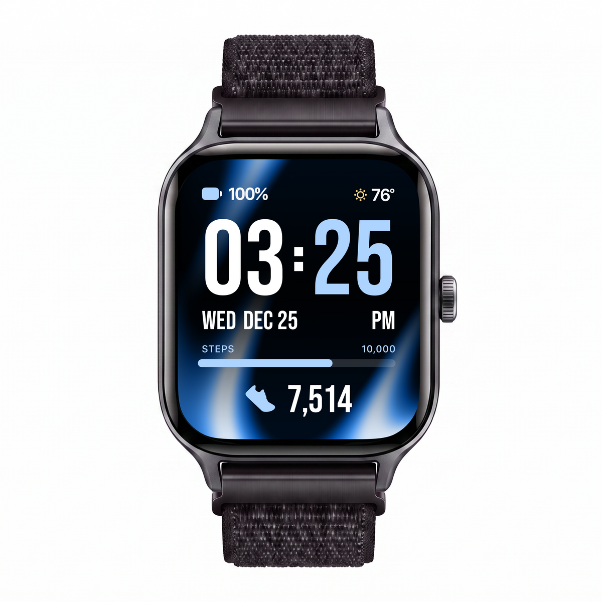 Braided Textile Band for Health Smartwatch 5