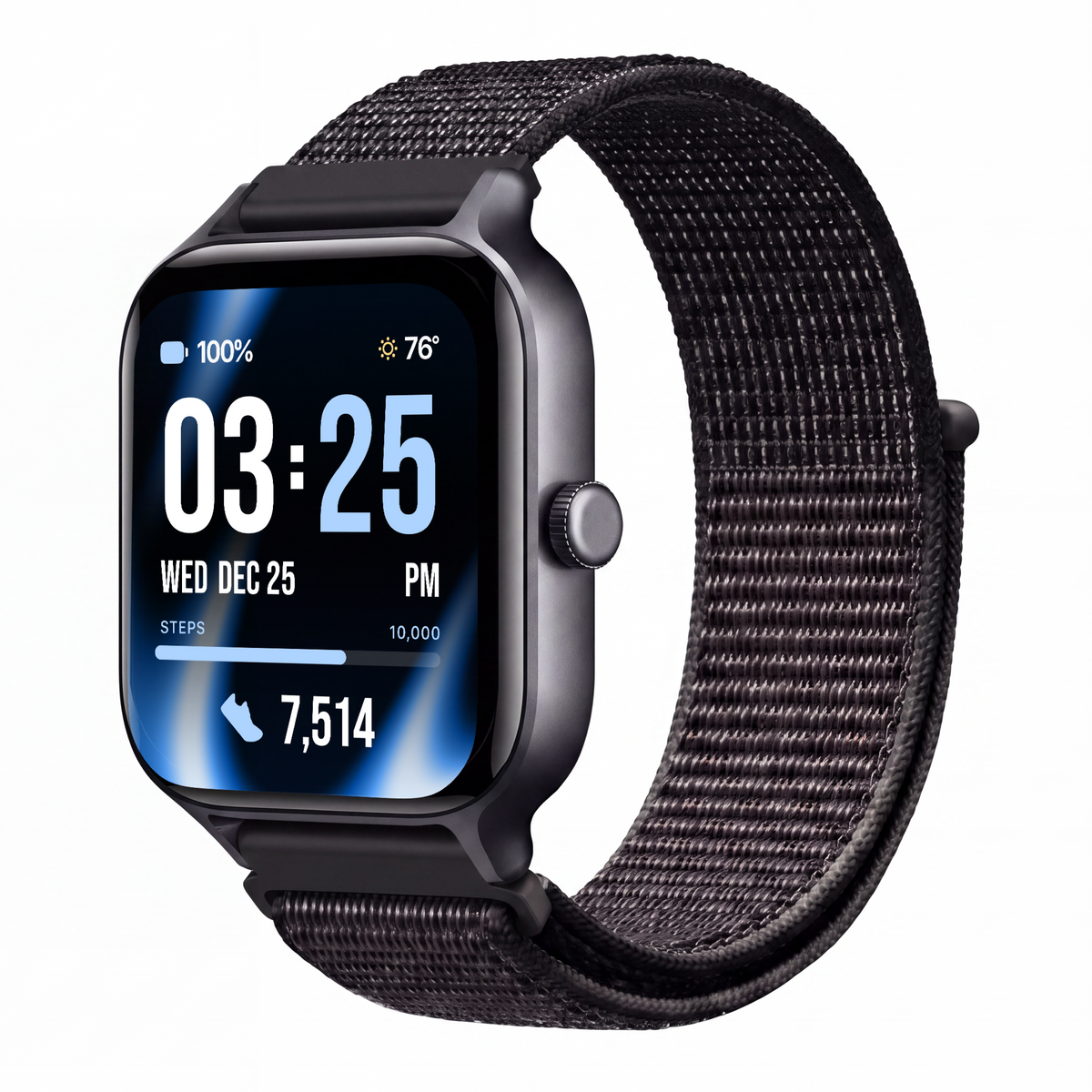 Braided Textile Band for Health Smartwatch 5