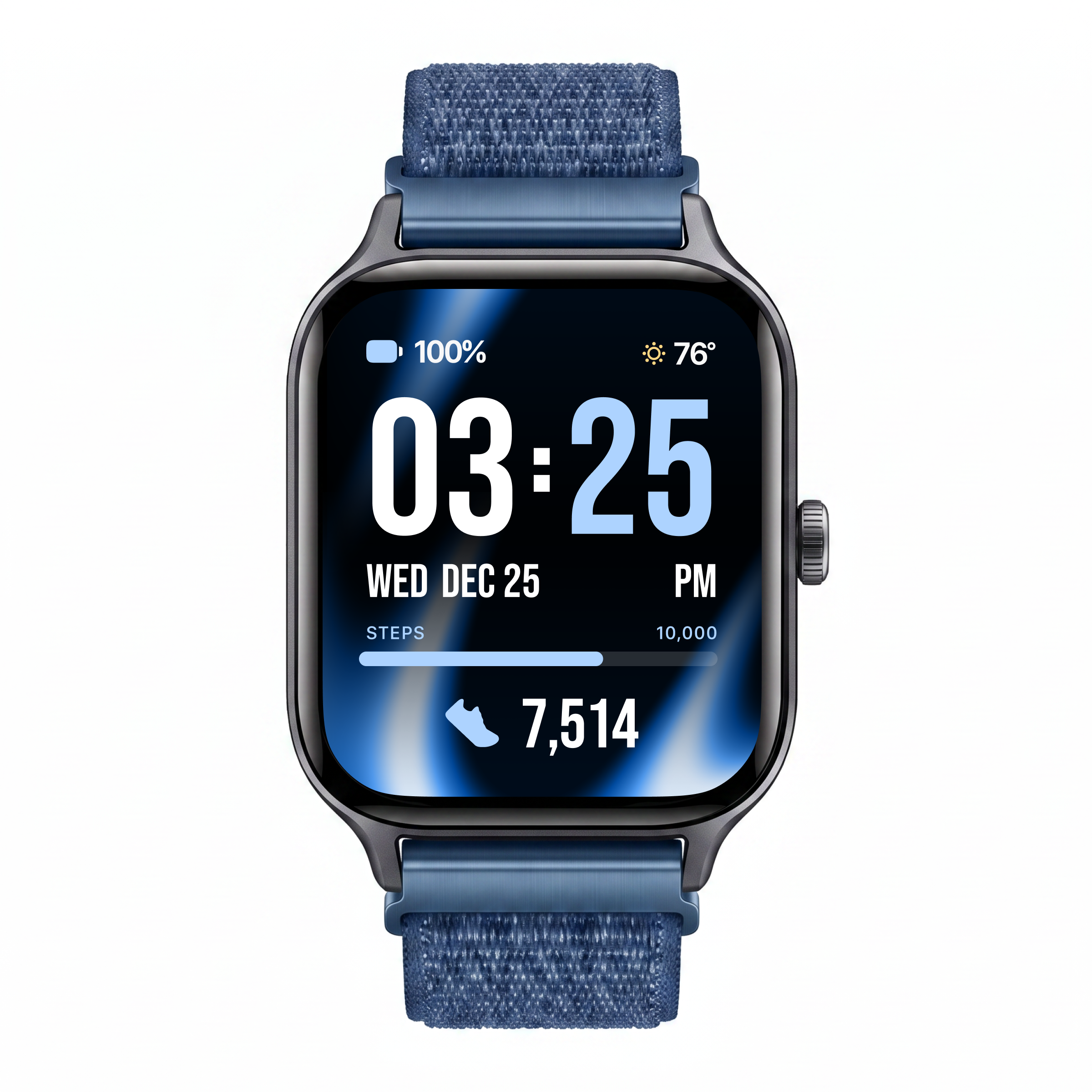 Braided Velcro Band for Health Smartwatch 5