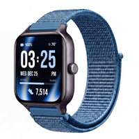 Braided Velcro Band for Health Smartwatch 5