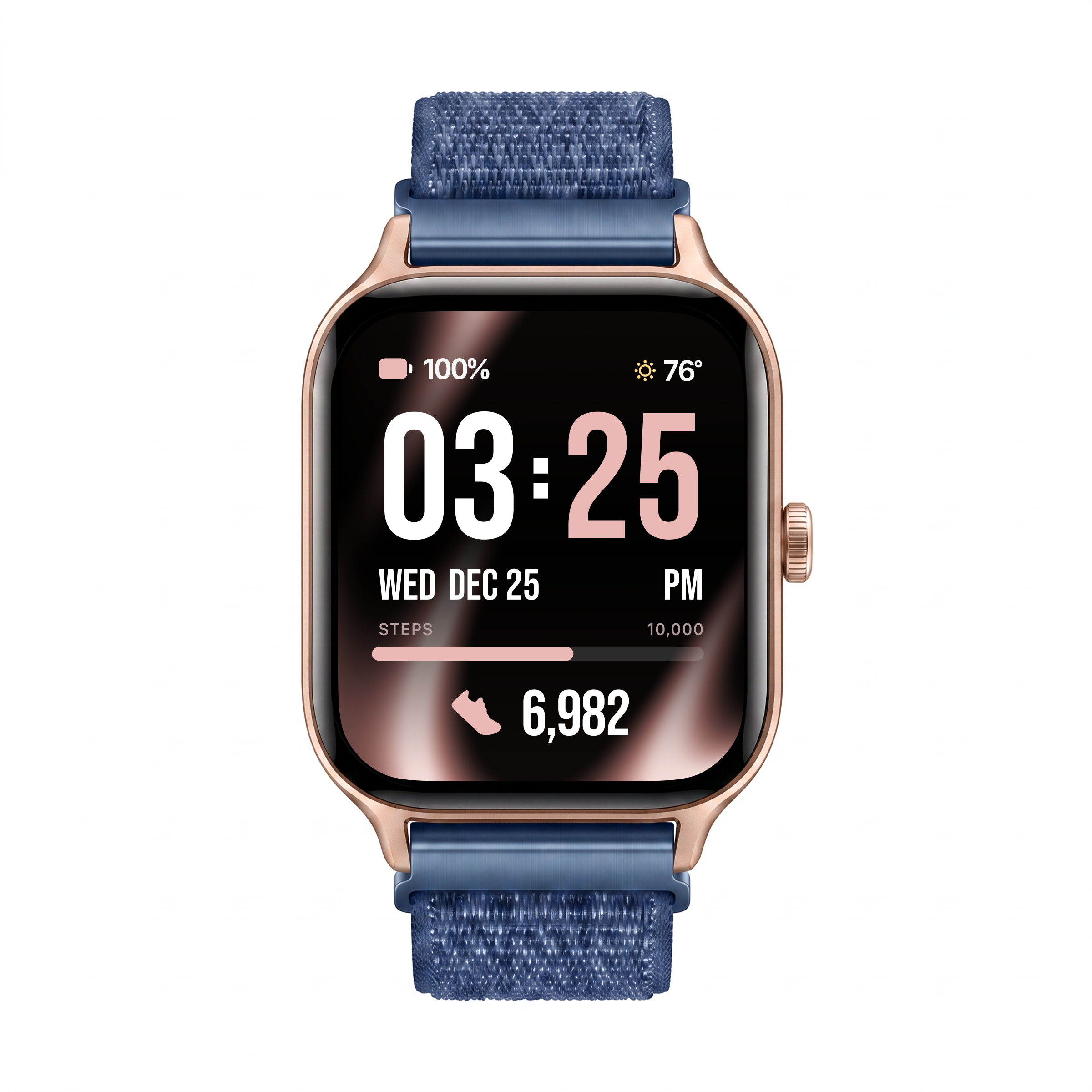 Braided Velcro Band for Health Smartwatch 5