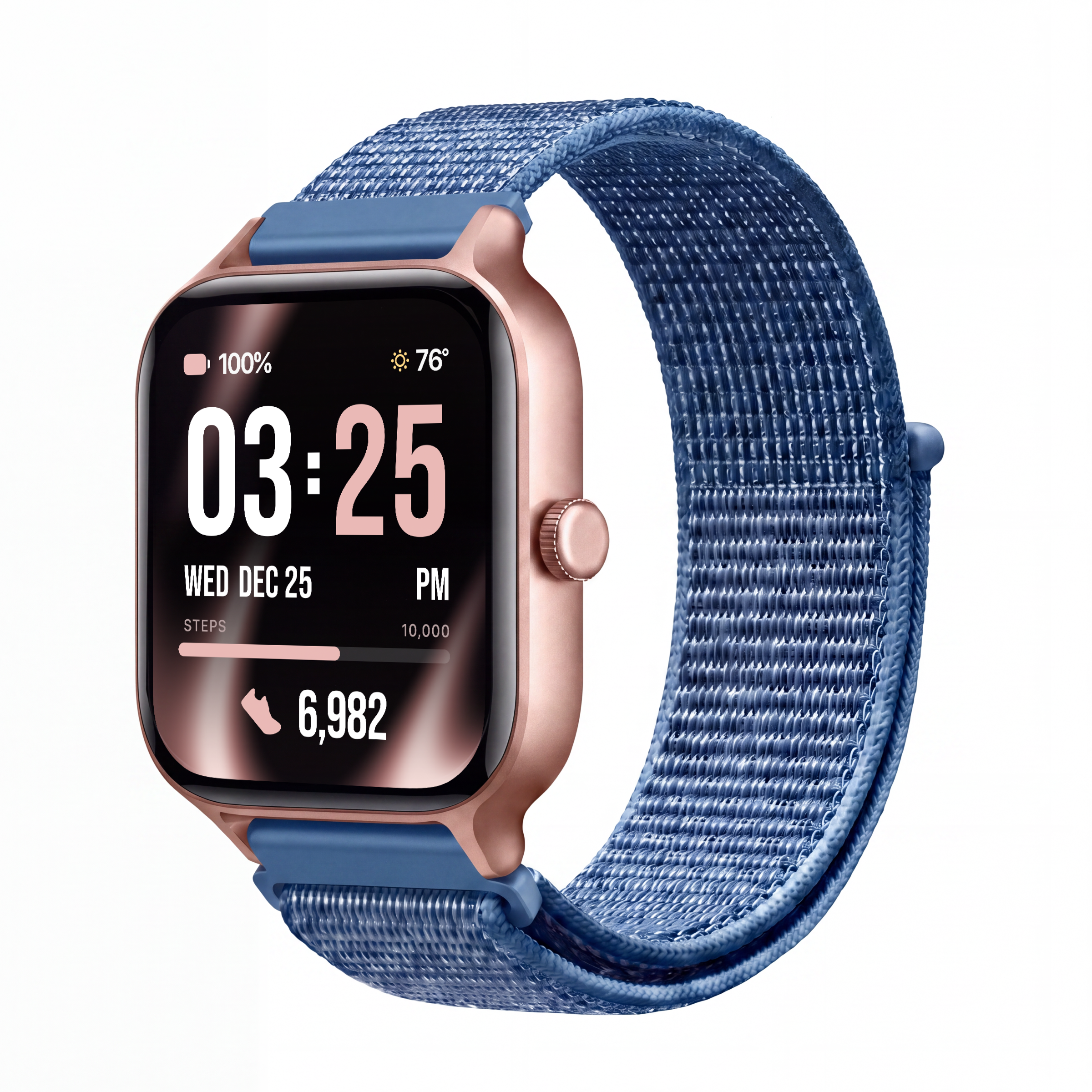 Braided Velcro Band for Health Smartwatch 5
