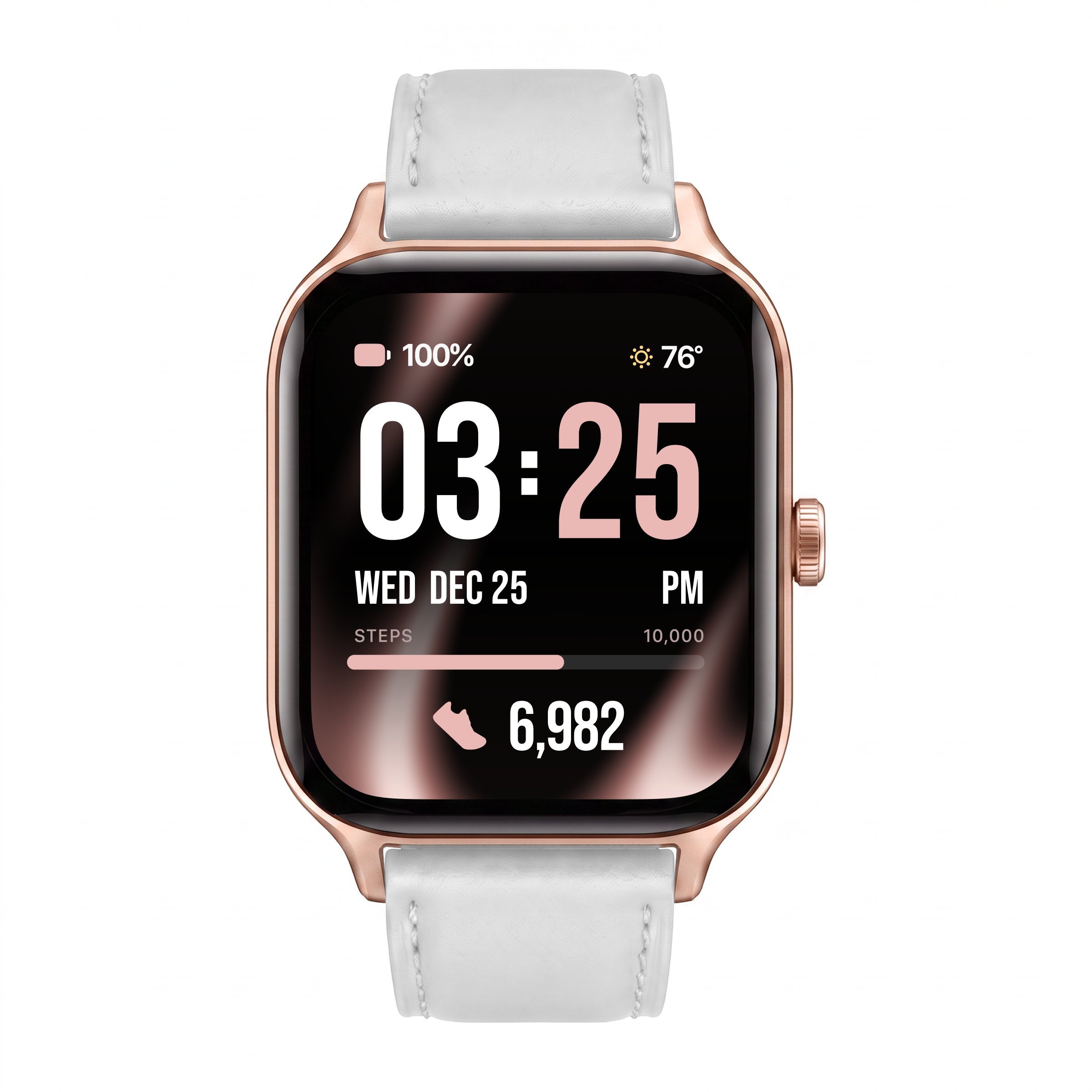 Leather Band for Health Smartwatch 5