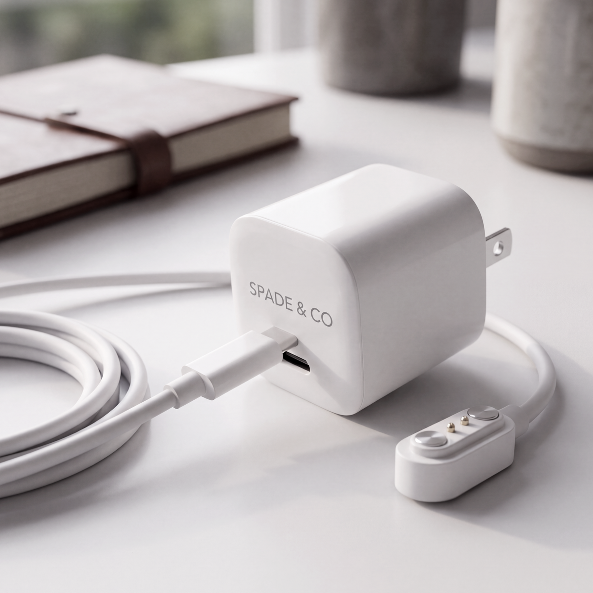 USB-C Port for Health Smartwatch 5