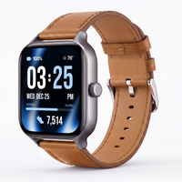 Leather Band for Health Smartwatch 5
