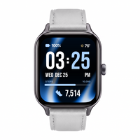 Leather Band for Health Smartwatch 5