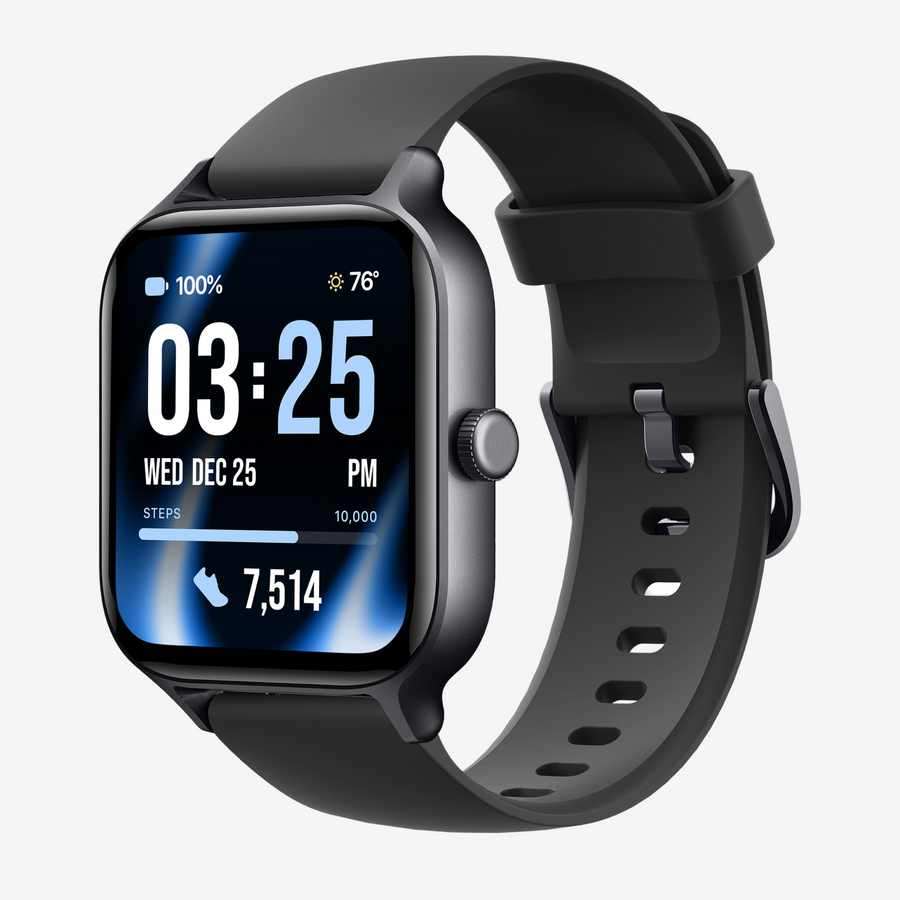 HSW5 Black Watch with Black Band