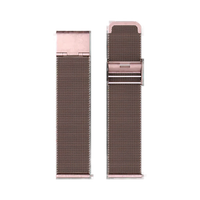 Rose Gold Stainless Steel Band for Health Smartwatch 3