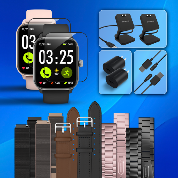 Health Smartwatch 4 Couples Bundle