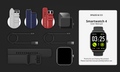 Health Smartwatch 4 Patriot Bundle