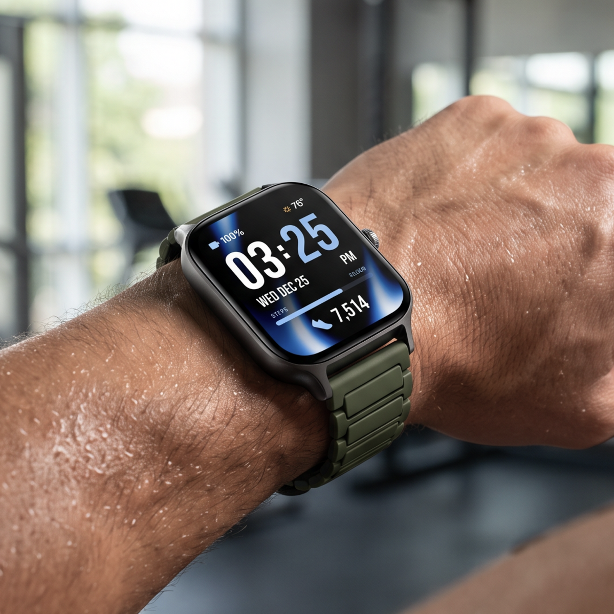 Silicone Magnetic Band for Health Smartwatch 5