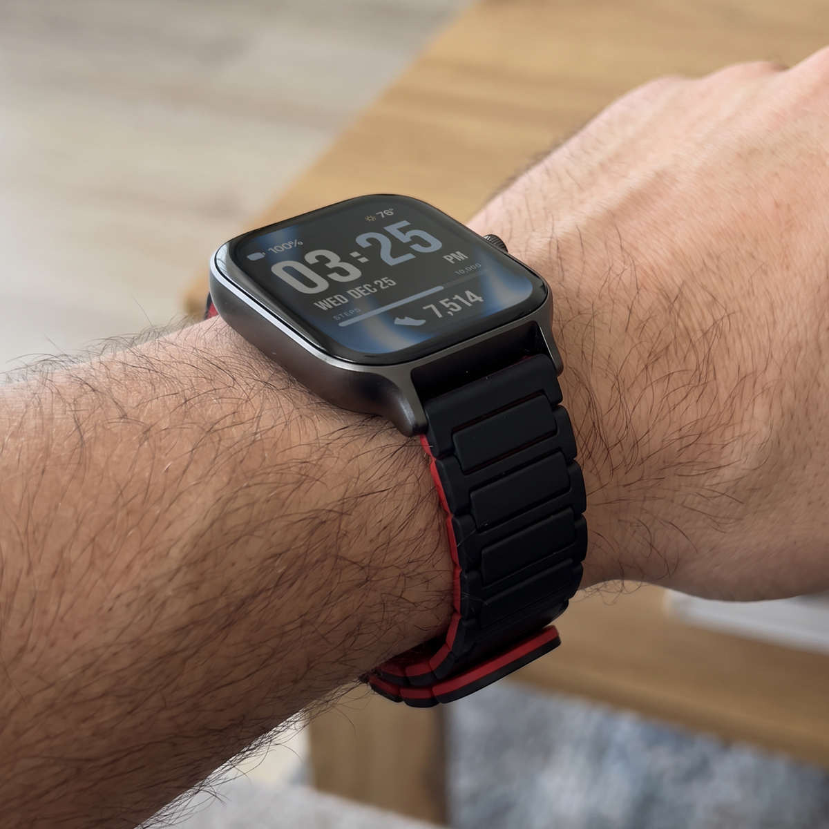 Silicone Magnetic Band for Health Smartwatch 5