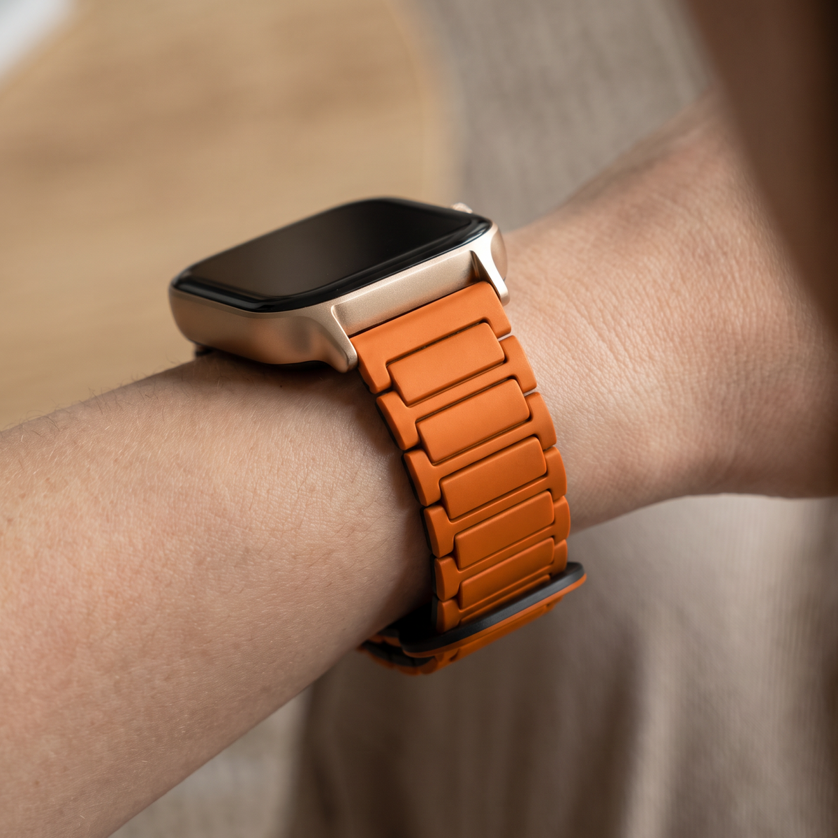 Silicone Magnetic Band for Health Smartwatch 5