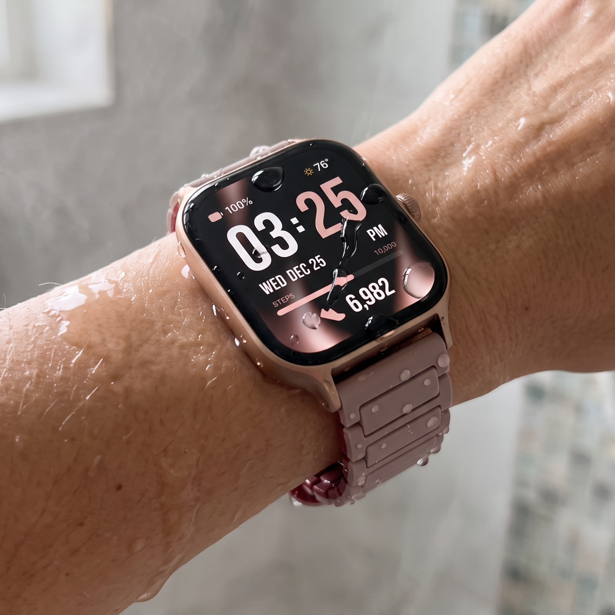Silicone Magnetic Band for Health Smartwatch 5