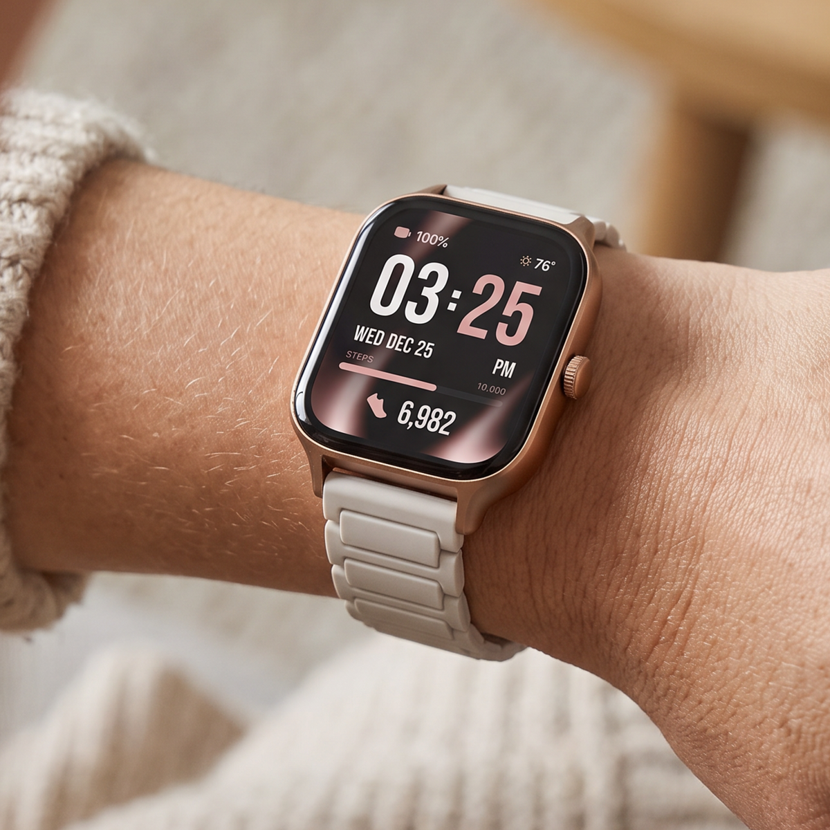 Silicone Magnetic Band for Health Smartwatch 5
