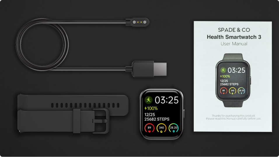 Smartwatch spade and 2024 co