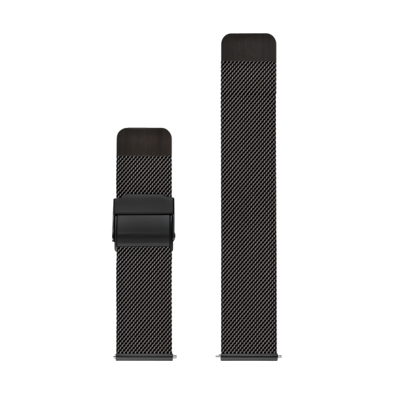 Black Stainless Steel Band for Health Smartwatch 2