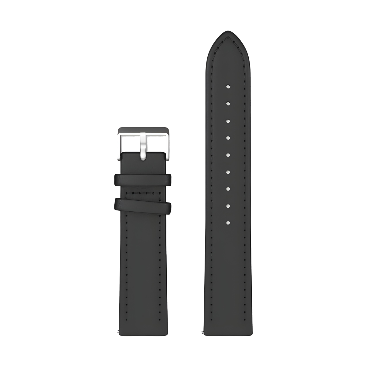 Black Leather Band for Health Smartwatch 3 Spade Co