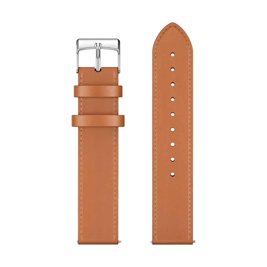 Brown Leather Band for Health Smartwatch 2