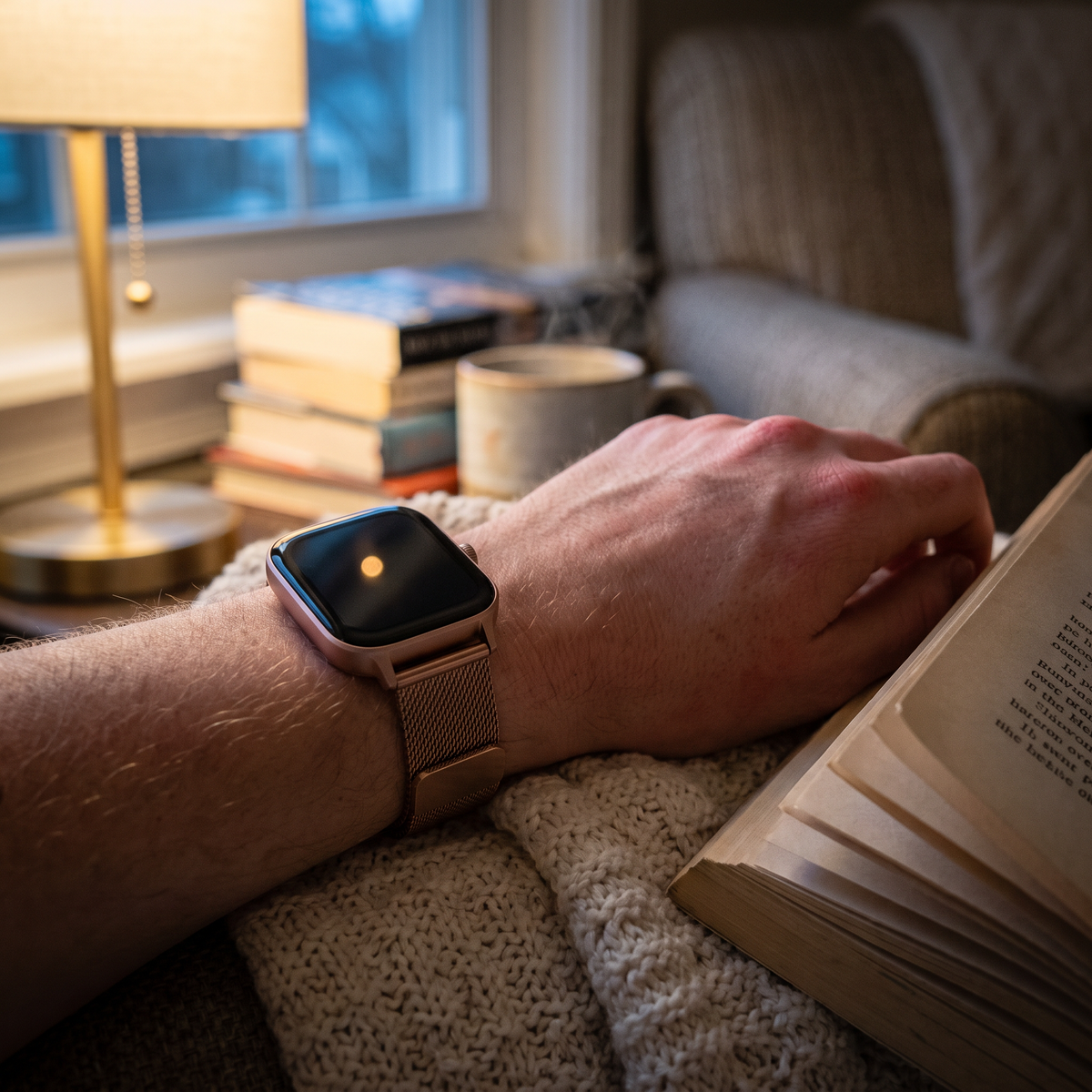 Milanese Loop Band for Health Smartwatch 5