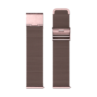 Rose Gold Stainless Steel Band for Health Smartwatch 3