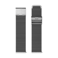 Silver Stainless Steel Band for Health Smartwatch 3