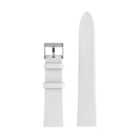 White Leather Band for Health Smartwatch 2
