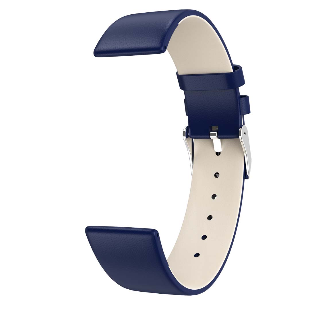 Blue Leather Band for Health Smartwatch 2